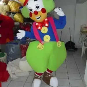 New Adult Hot Sale Foam Cute Clown Doll Fancy Cartoon Mascot Costume Plush Christmas Fancy Dress Halloween Mascot Costume